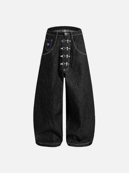 [Pre-Order] Aelfric Eden Vaqueros Barrel Crudos con Botones Metálicos