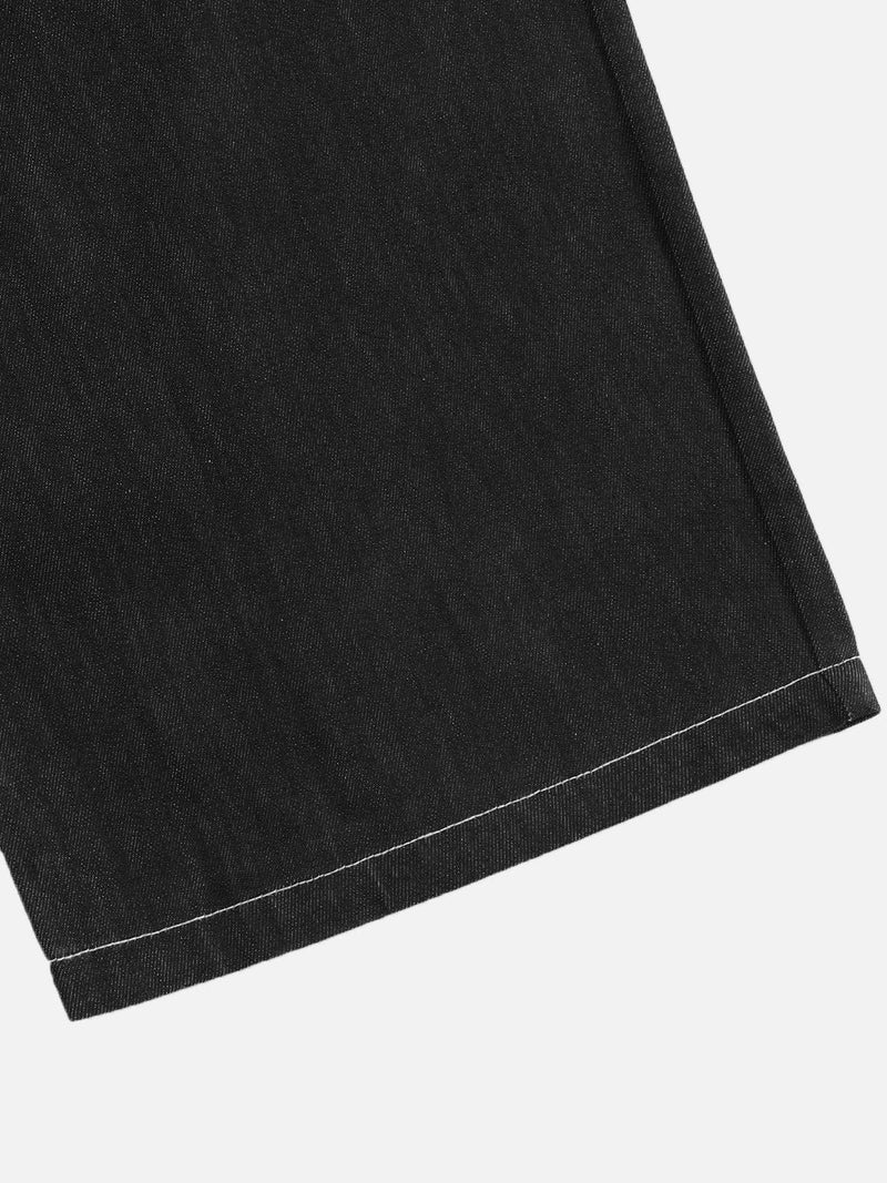 [Pre-Order] Aelfric Eden Metal Button Raw Barrel Jeans